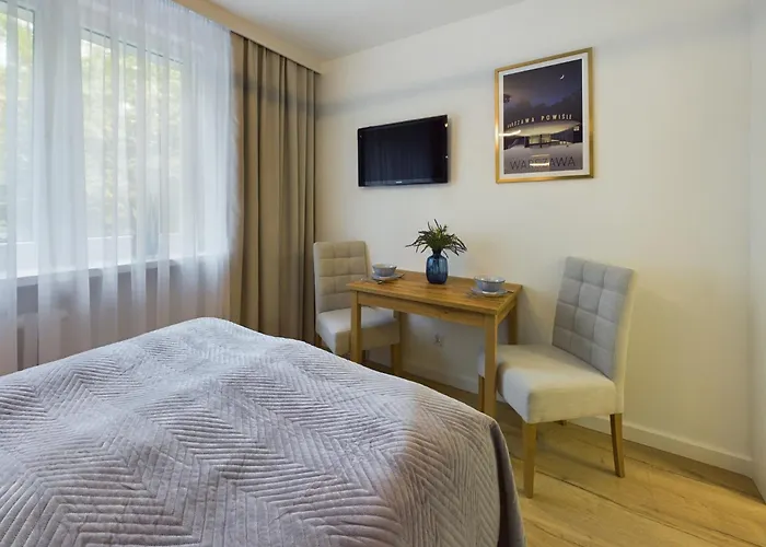 Unique Studio For 2 People Wilanowska In Warsaw By Noclegi Renters